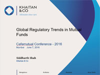 Global regulatory trends in mutual funds and how it is impacting India