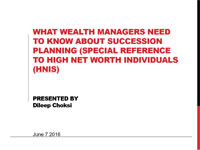 What wealth managers need to know about succession planning